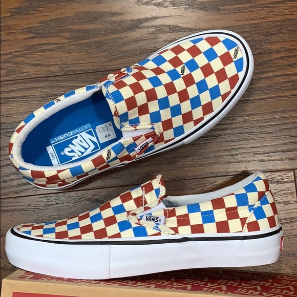 VANS SLIP-ON PRO Checkerboard Men’s - Picture 9 of 16